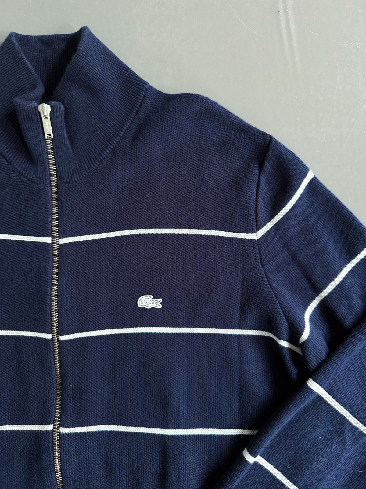 Lacoste Vintage Strickjacke | L