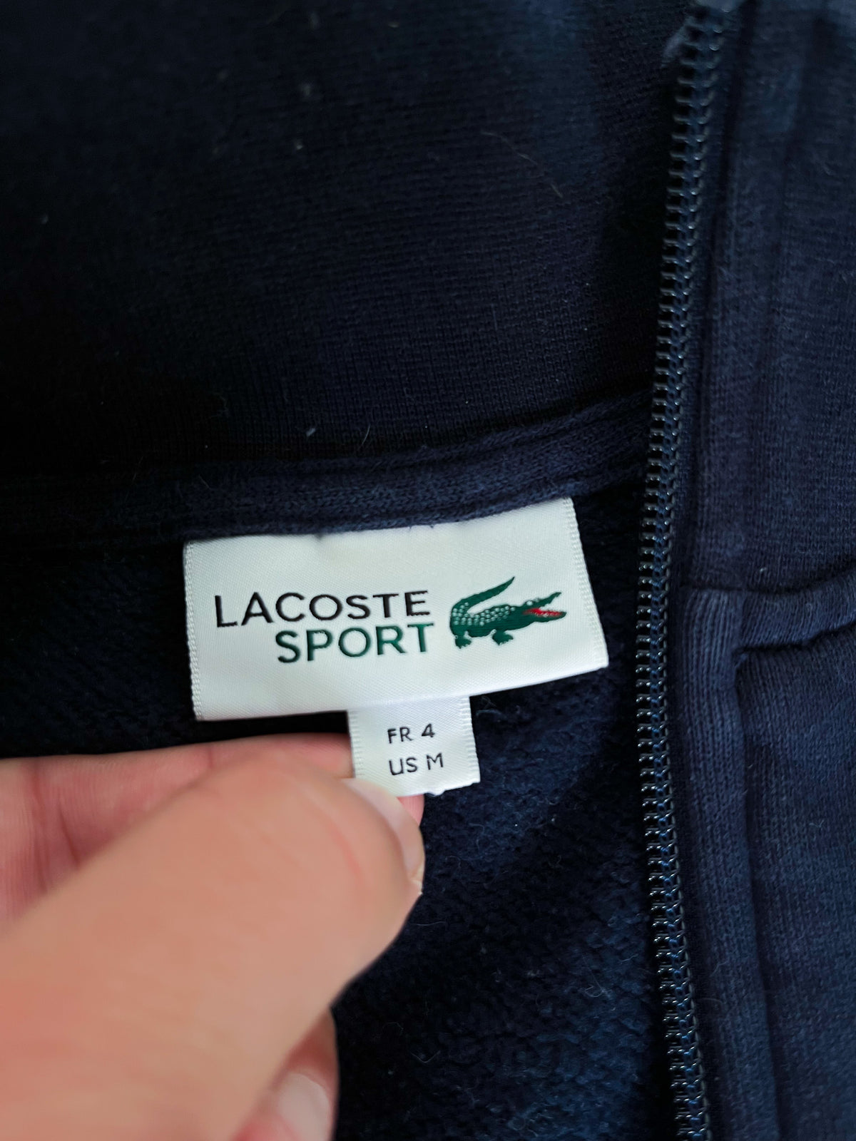 Lacoste Vintage Sweatjacke | M