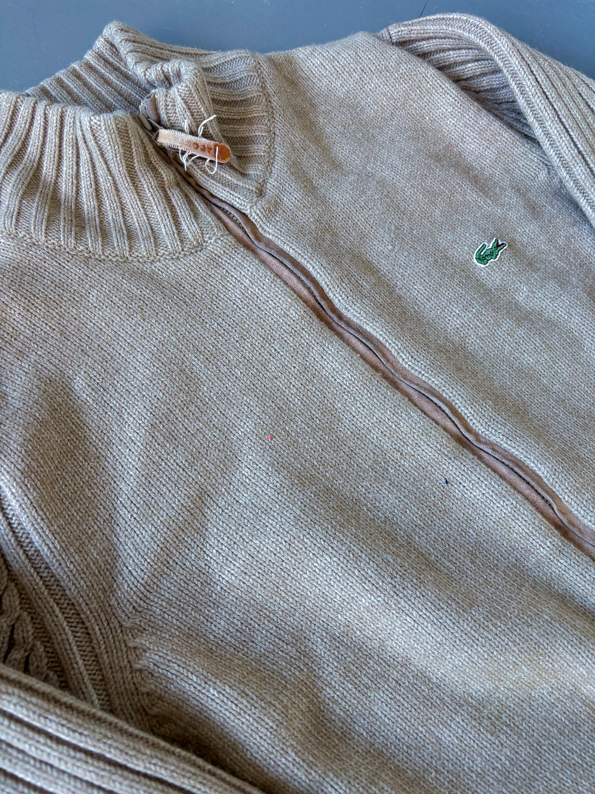 Lacoste Vintage Strickjacke | L