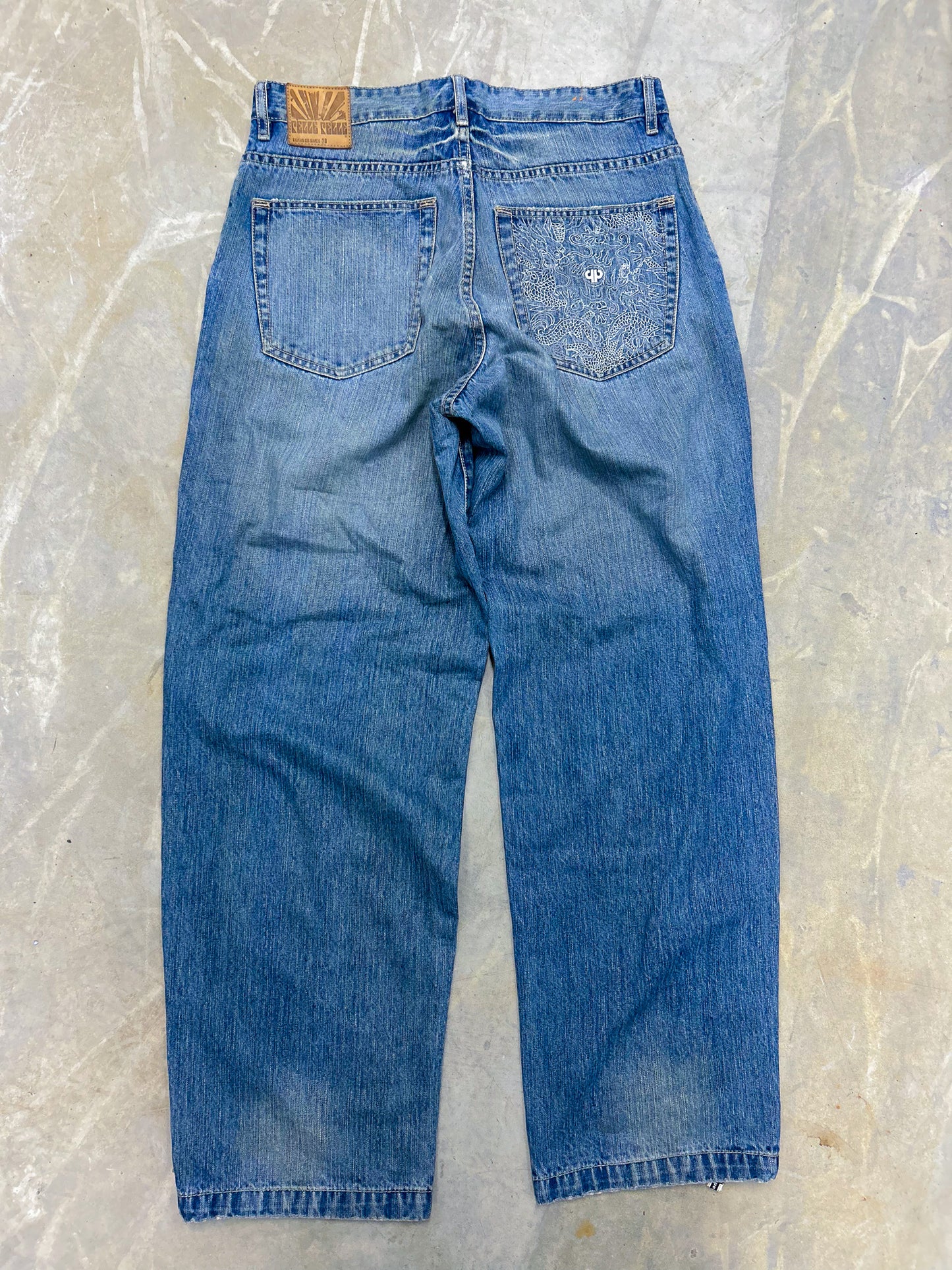 Pelle Pelle *Premium* Vintage Baggy Jeans | L