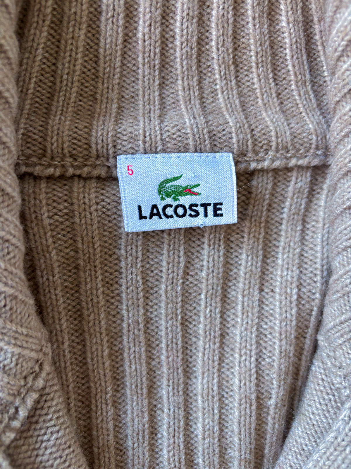 Lacoste Vintage Strickjacke | L