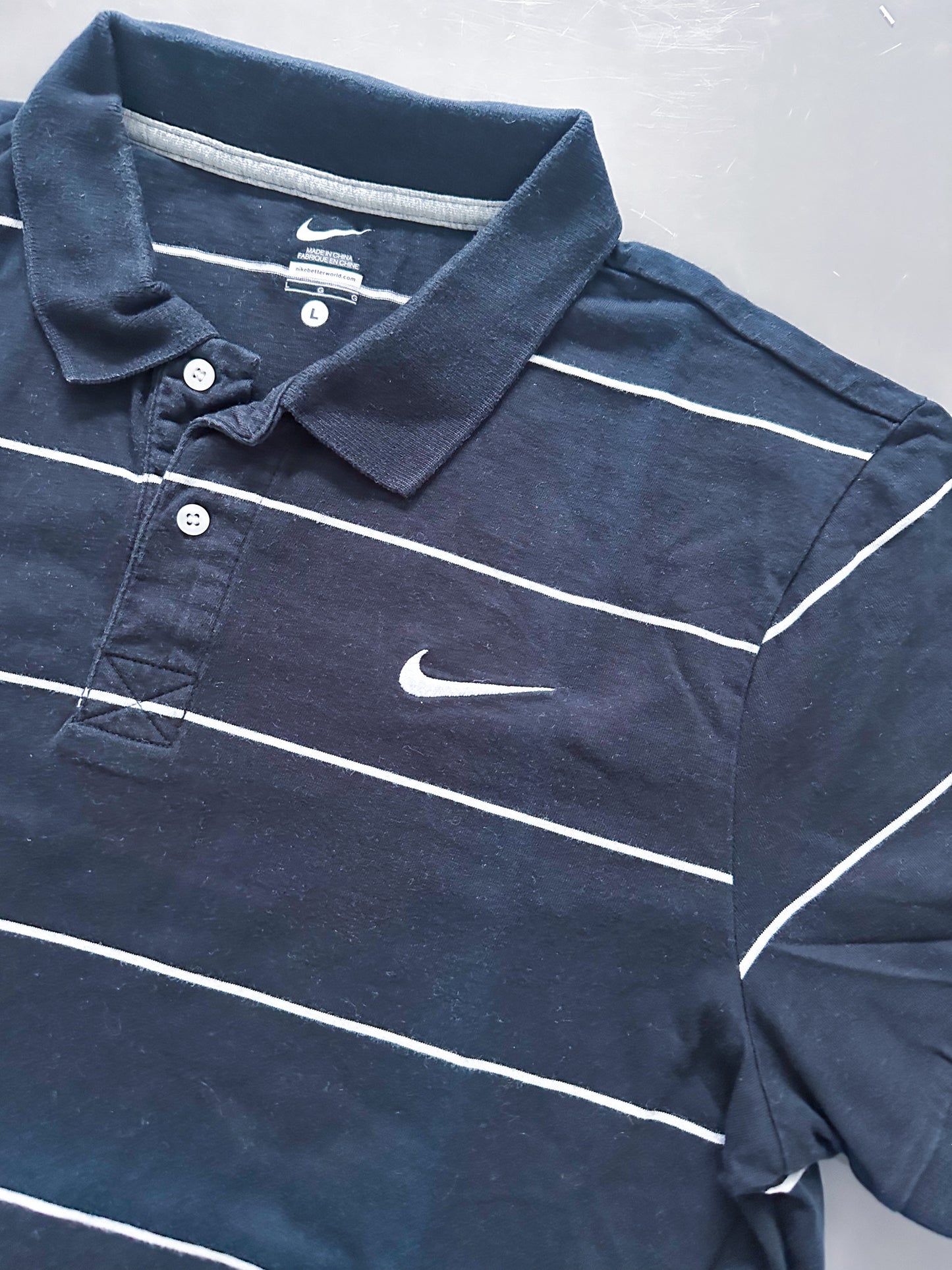 Nike Vintage Polo Shirt | L