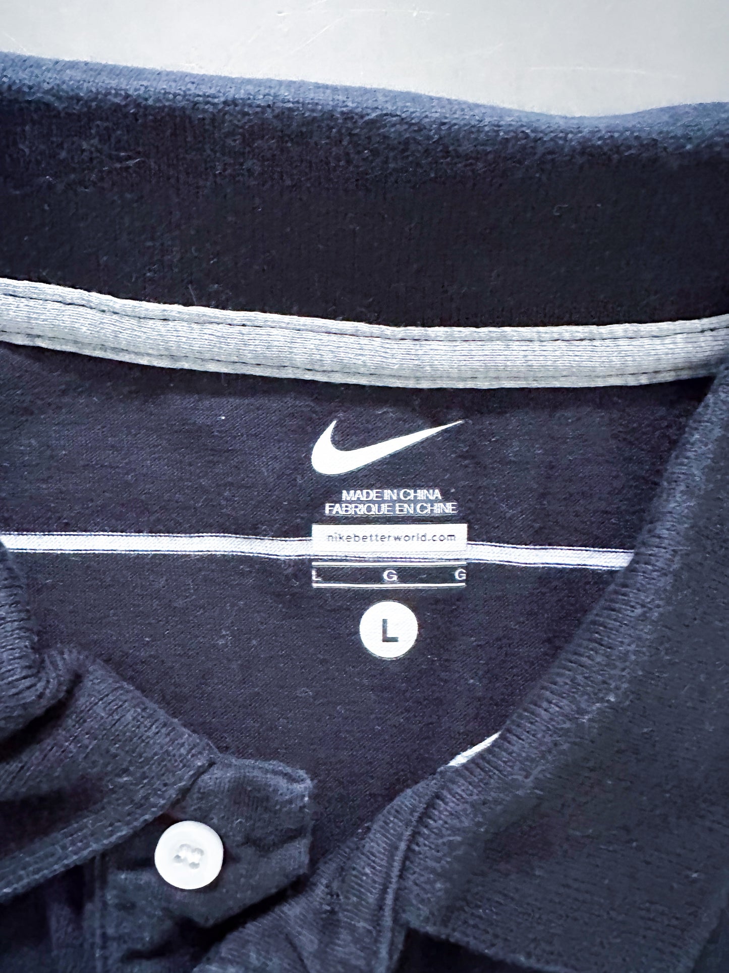 Nike Vintage Polo Shirt | L