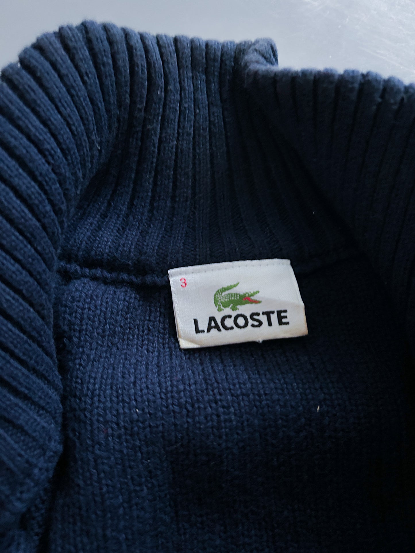 Lacoste Vintage Strickjacke | M