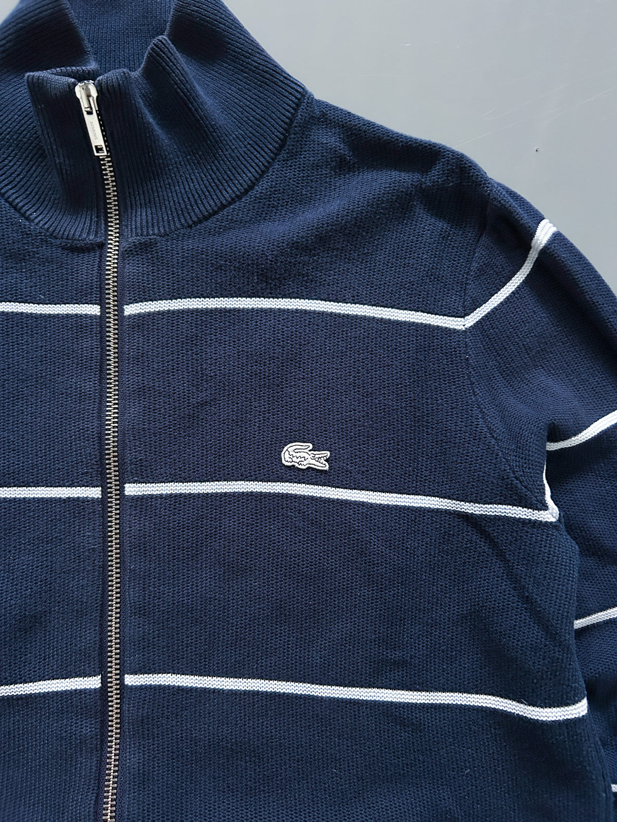 Lacoste Vintage Strickjacke | S