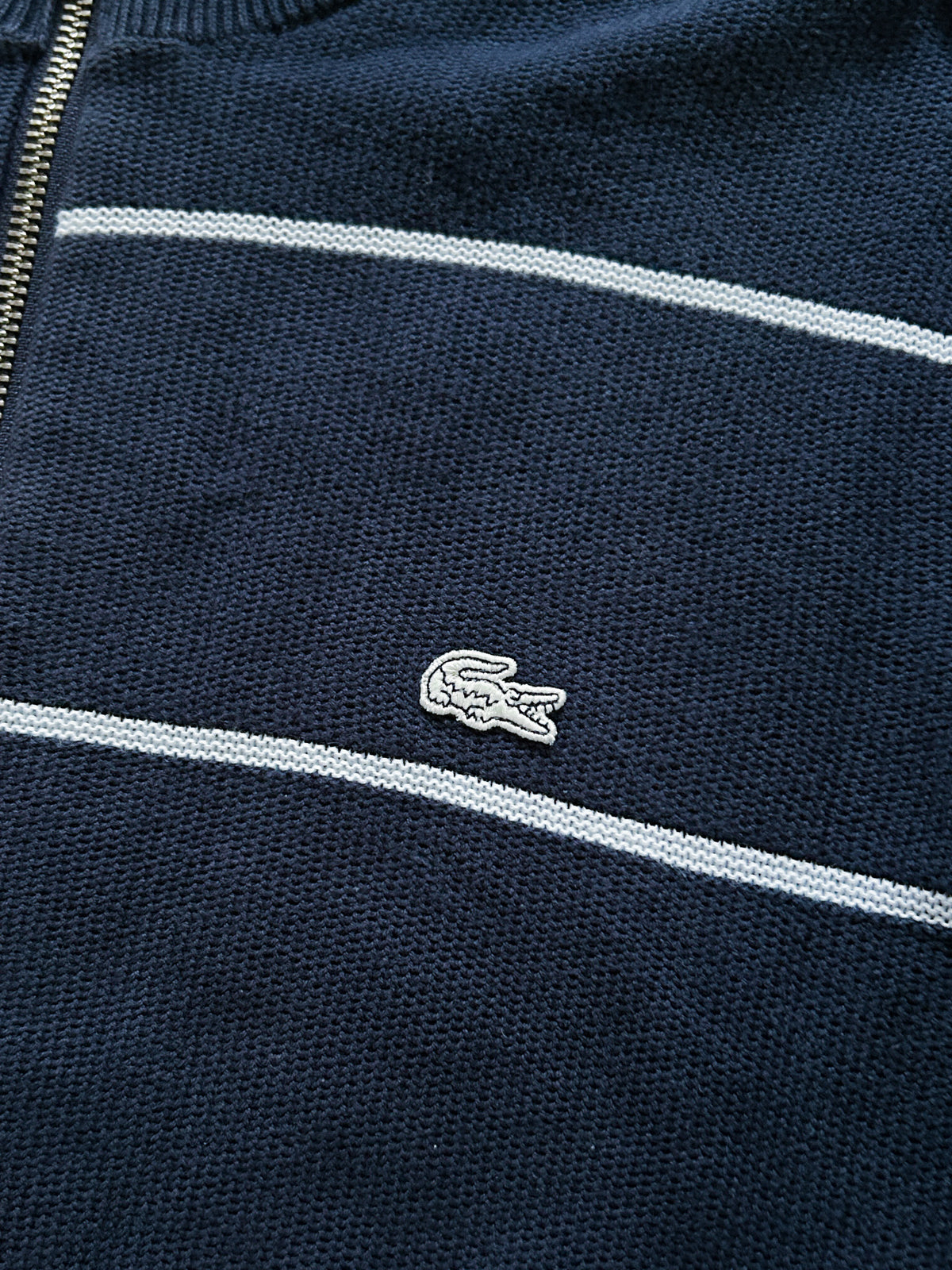Lacoste Vintage Strickjacke | S