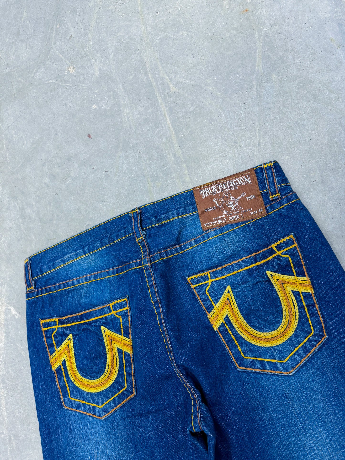 True Religion Vintage Baggy Jeans | Fittet XL