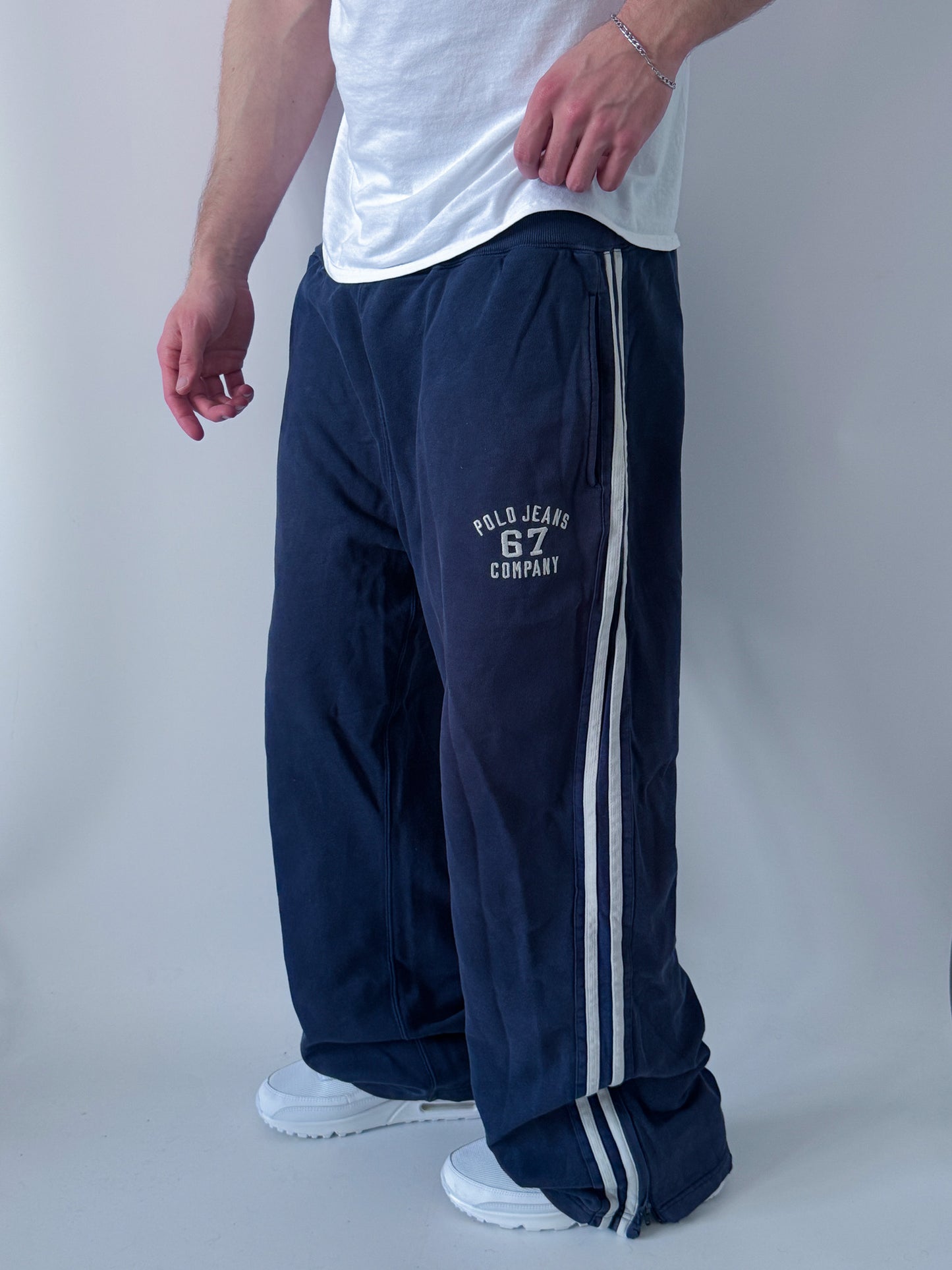Polo Ralph Lauren Vintage Open Leg Sweatpants / Jogger | L