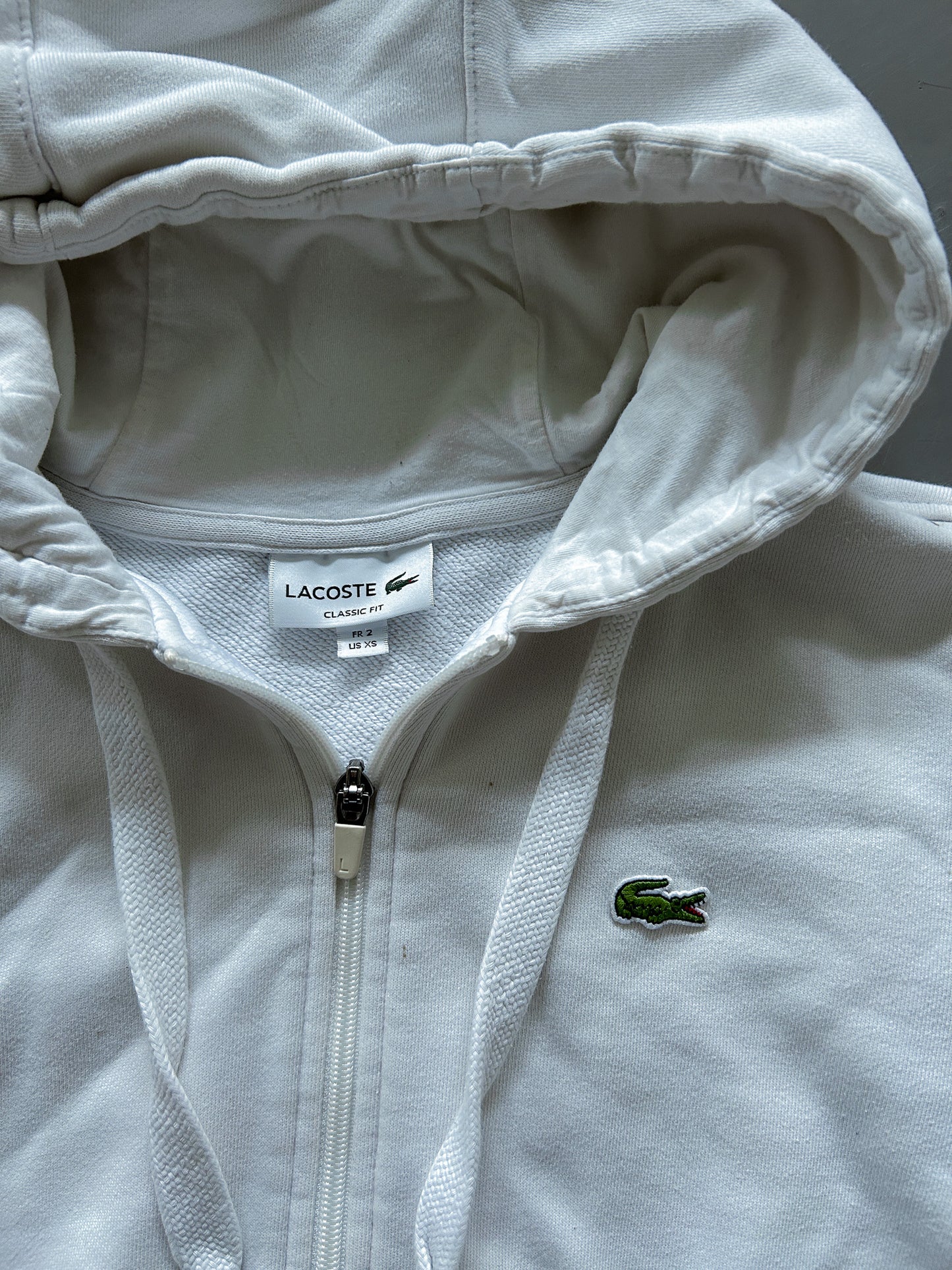 Lacoste Vintage Sweatjacke | XS