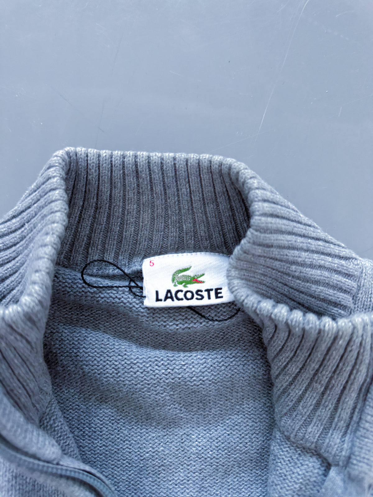 Lacoste Vintage Strickjacke | L