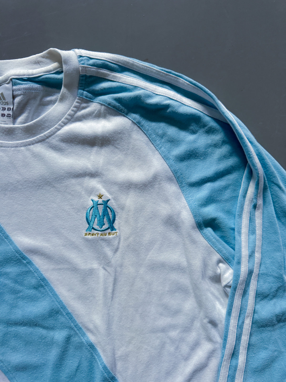 Adidas x Olympique Marseille Vintage *RARE* Longsleeve Pullover | M