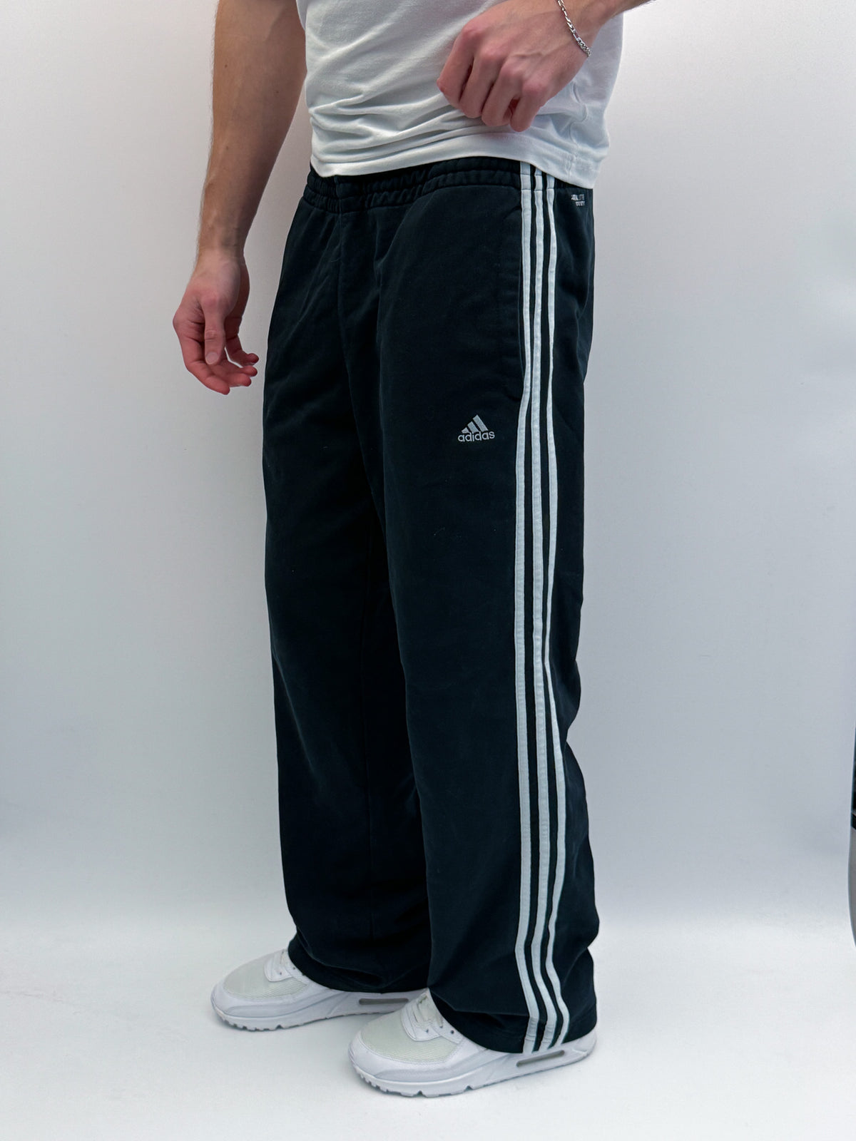 Adidas Vintage Open Leg Trackpants | M