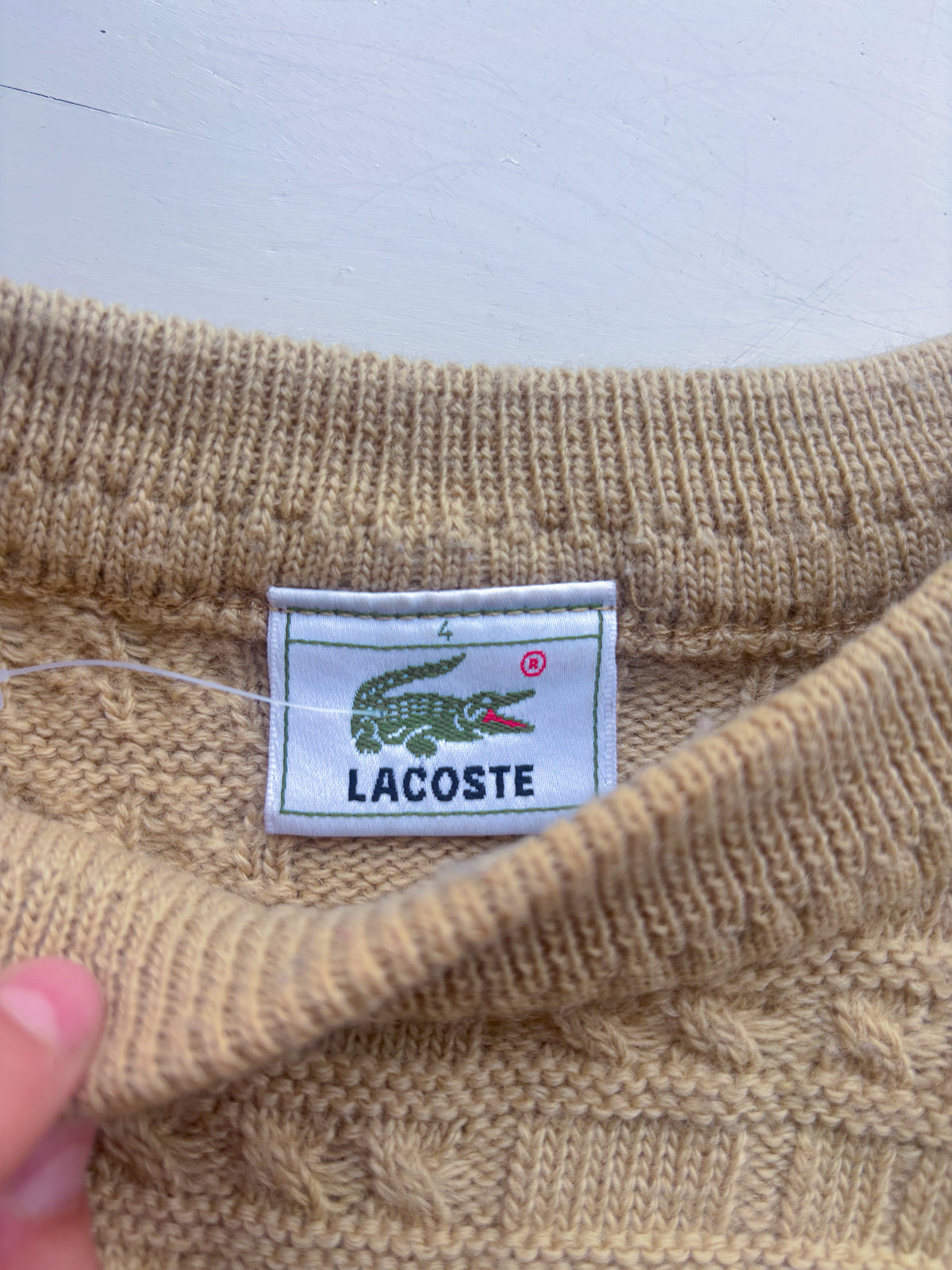 Lacoste Vintage Pullover | M