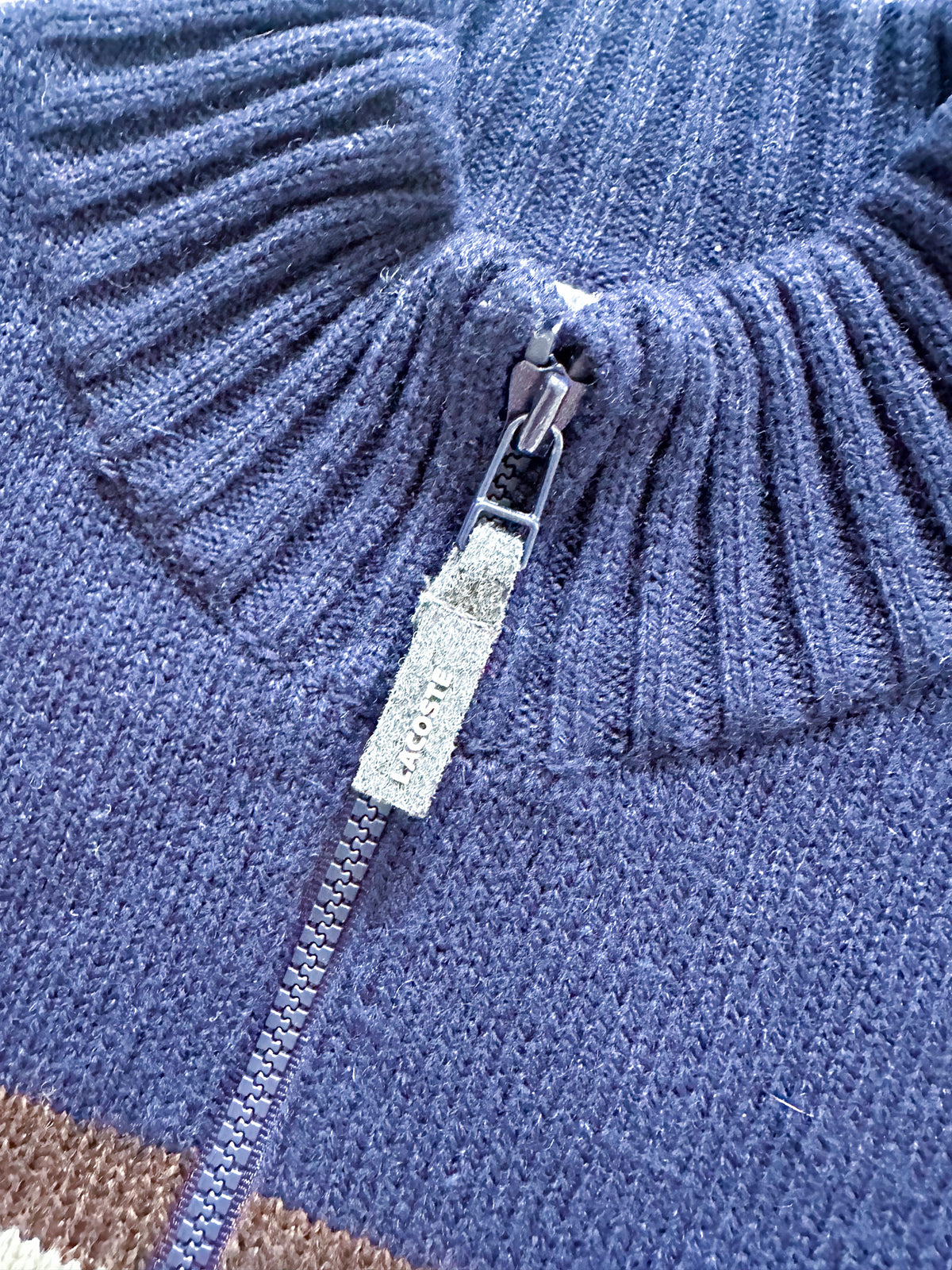 Lacoste Vintage Strickjacke | L
