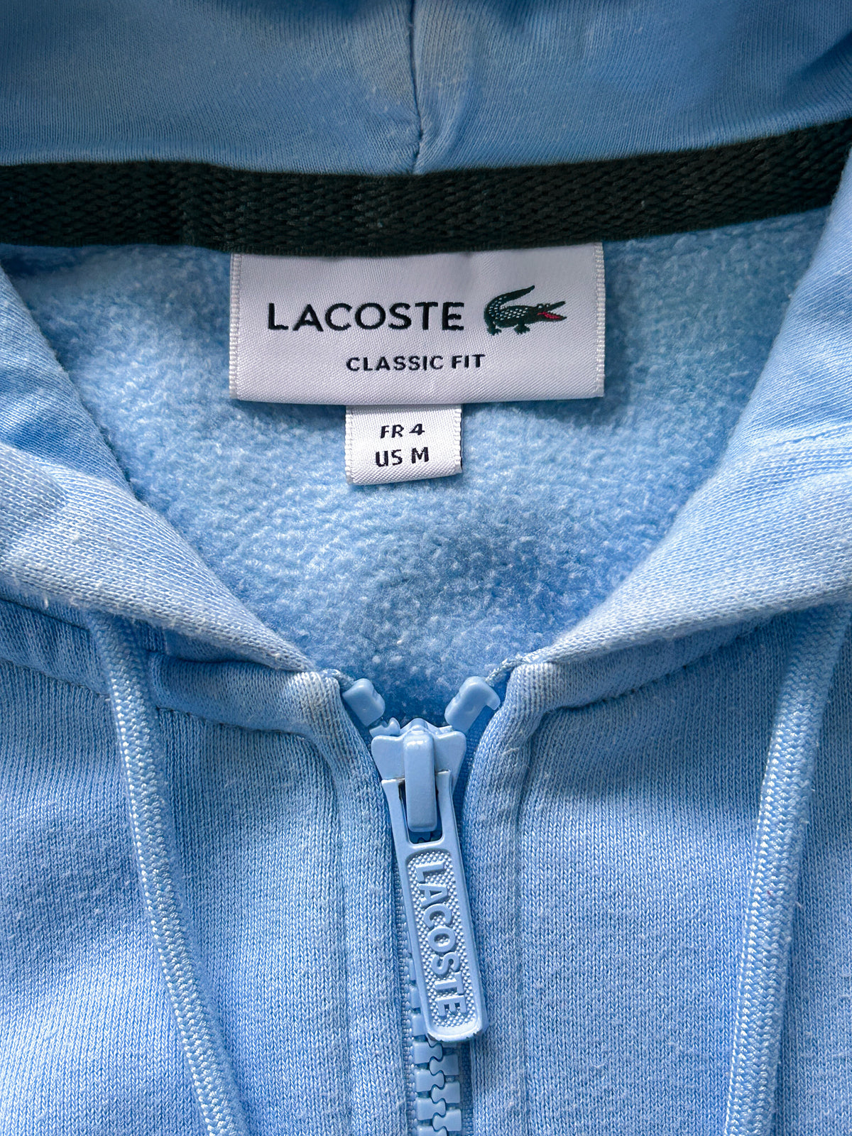 Lacoste Vintage *Babyblue* Sweatjacke | M