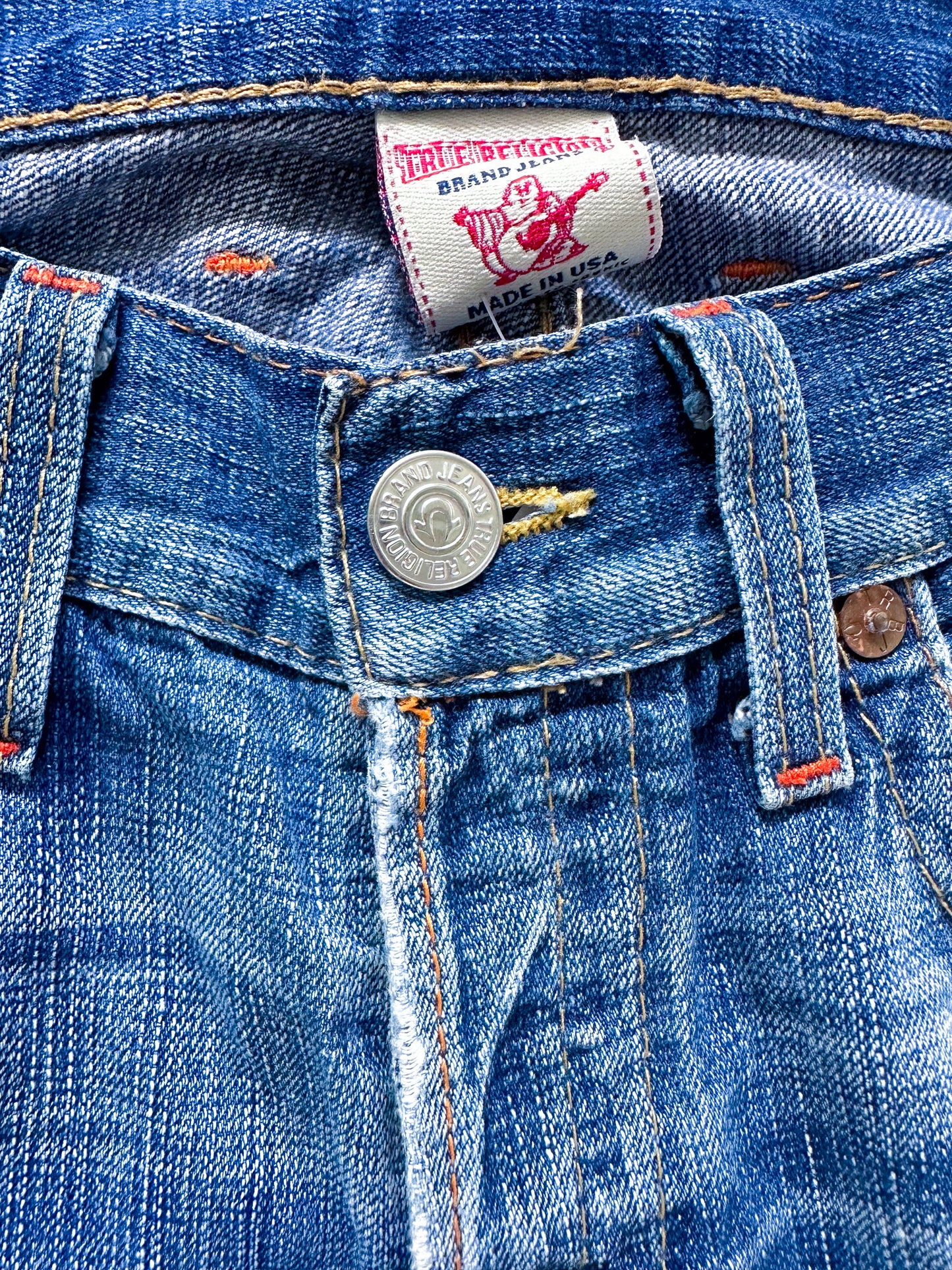 True Religion Vintage Straight-Fit Jeans | 33/33