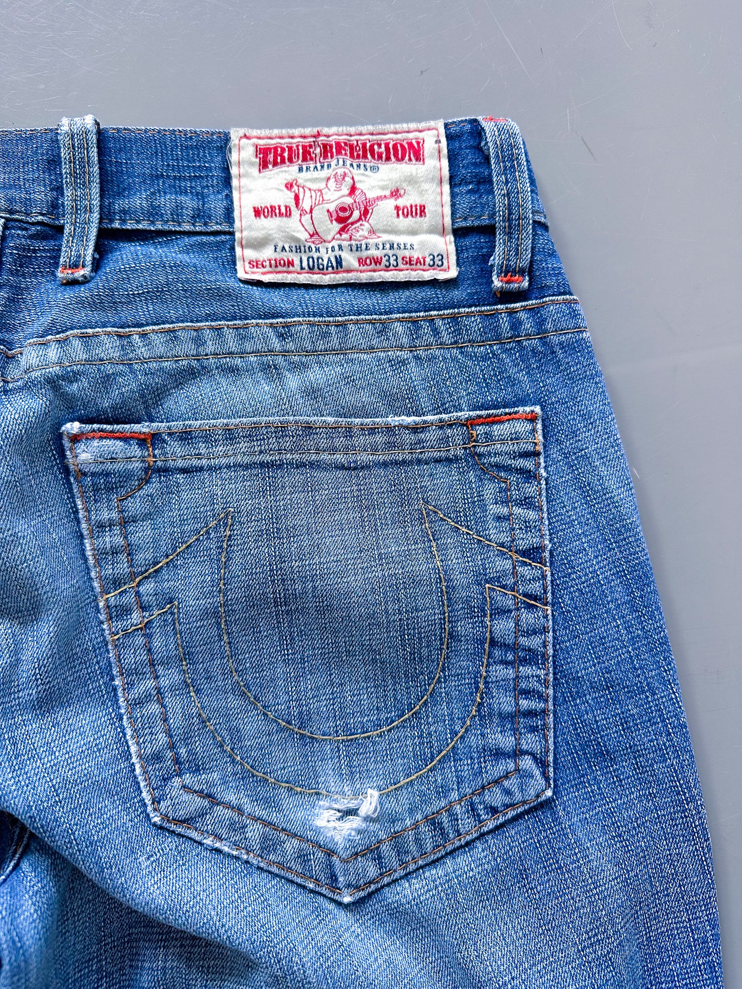 True Religion Vintage Straight-Fit Jeans | 33/33