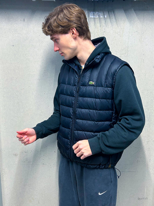 Lacoste puffer vest | XL