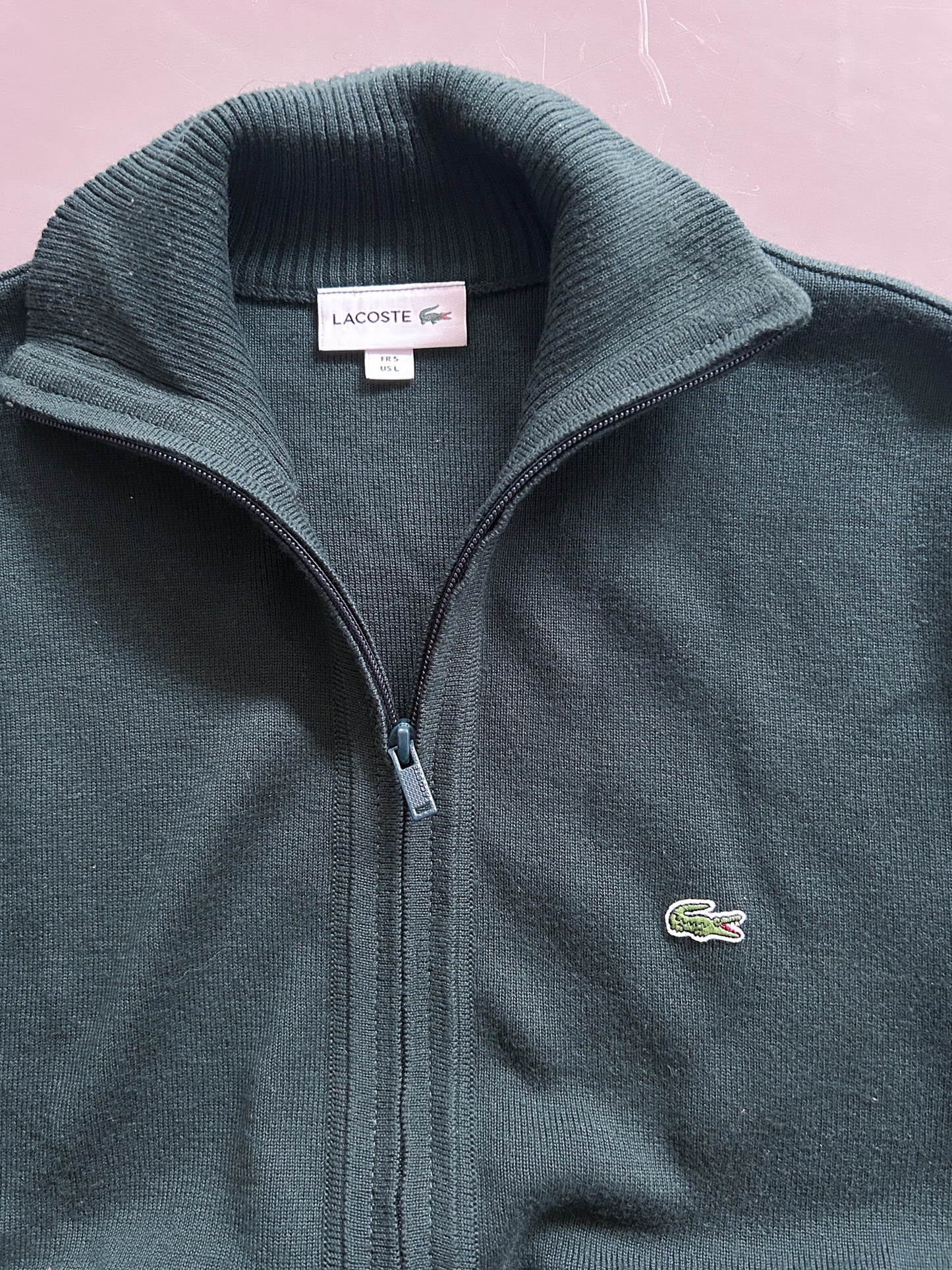 Lacoste Vintage *PREMIUM* Strickjacke | L