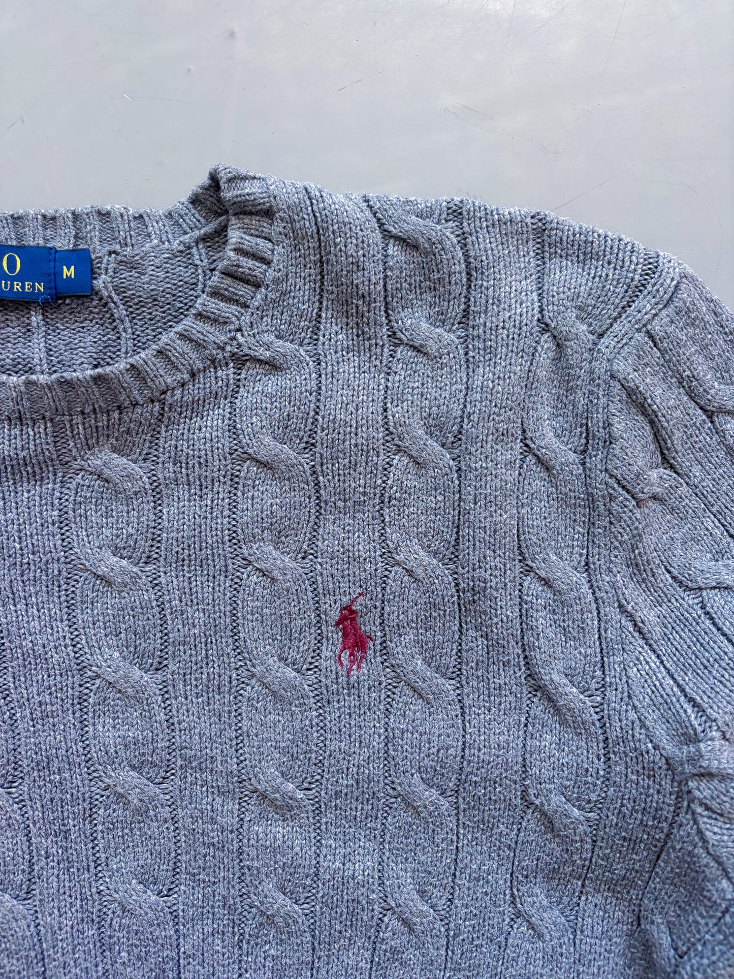 Polo Ralph Lauren *Cable Knit* Vintage Pullover | M
