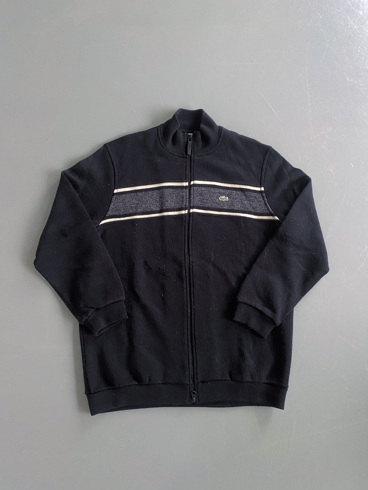 Lacoste Vintage Strickjacke | XL
