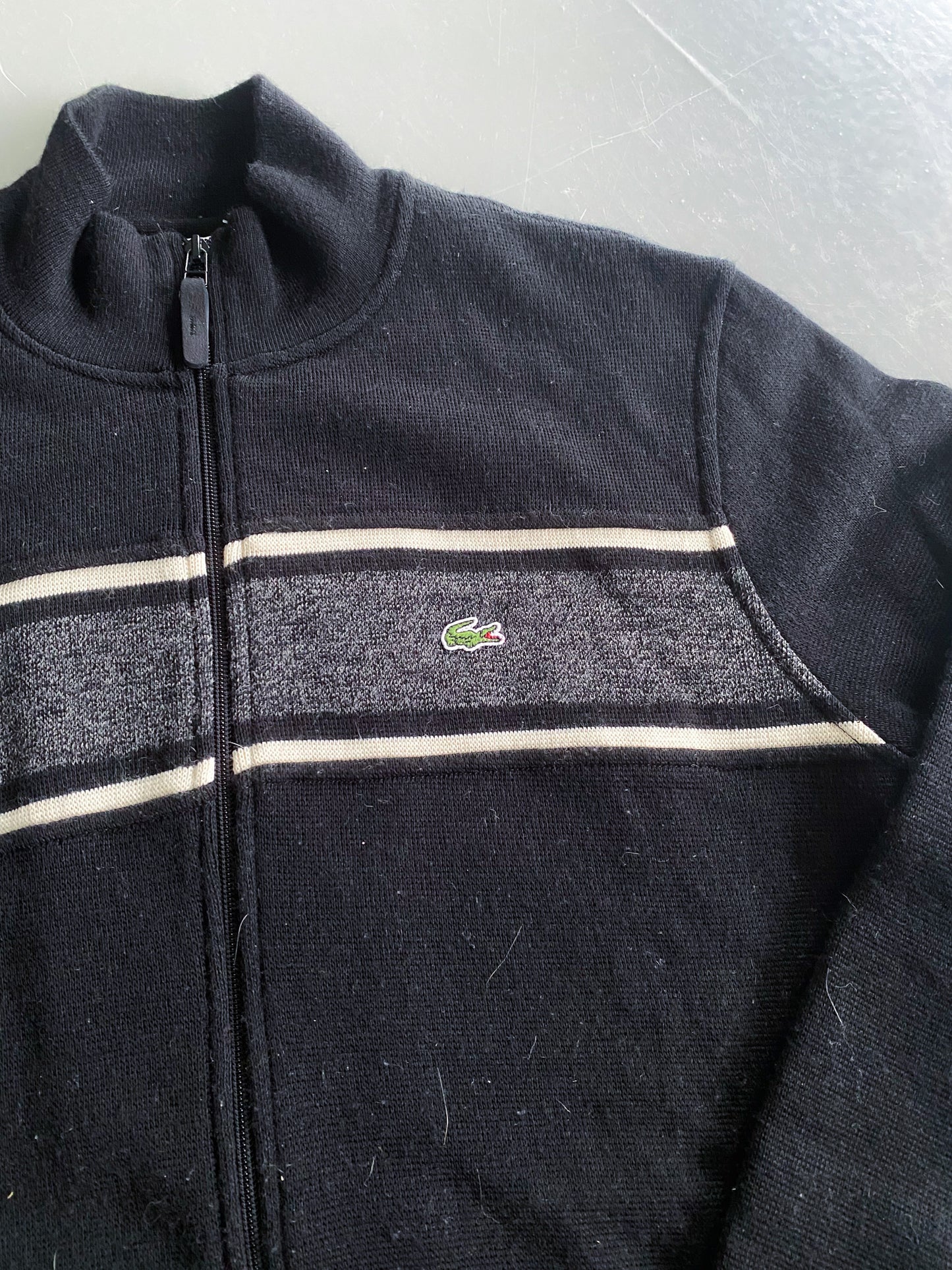 Lacoste Vintage Strickjacke | XL