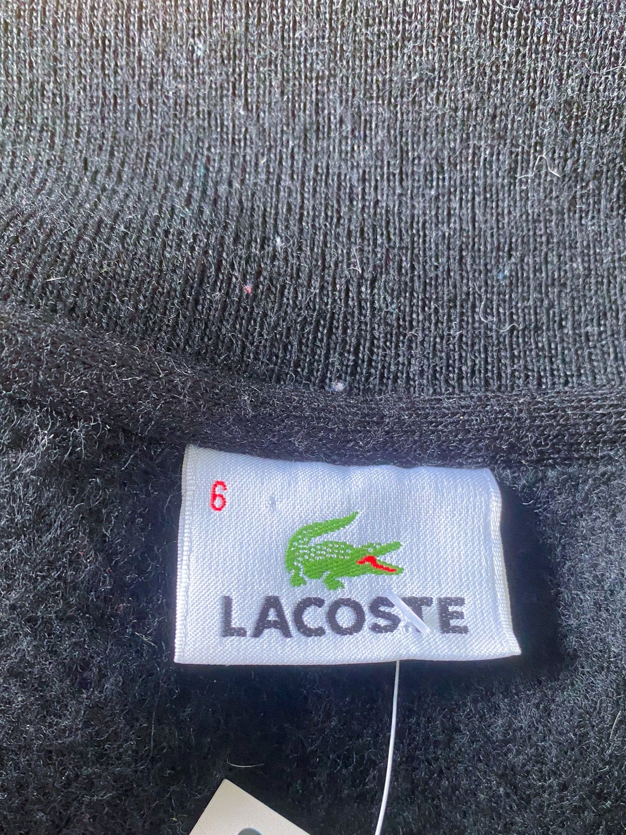 Lacoste Vintage Strickjacke | XL