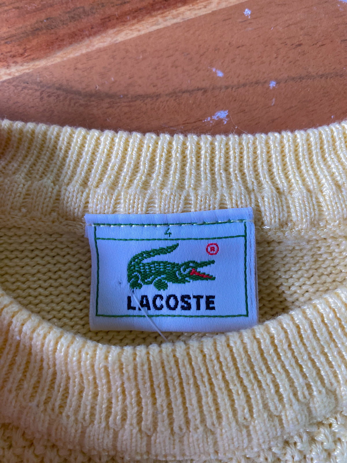 Lacoste Vintage Pullover | M