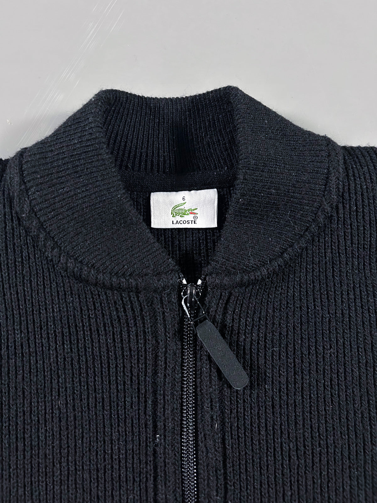 Lacoste Vintage *PREMIUM* Strickjacke | L