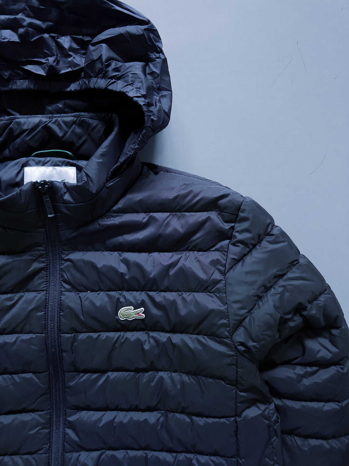 Lacoste Vintage Puffer / Winter Jacket | S
