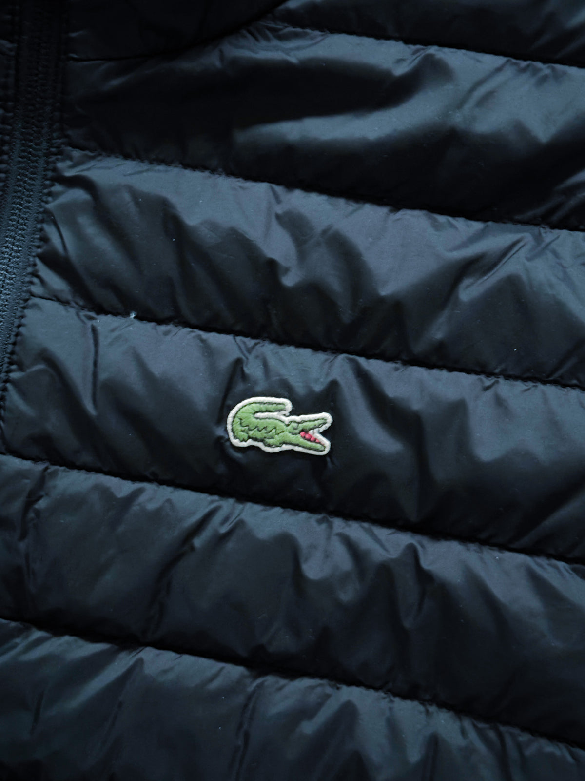 Lacoste Vintage Puffer / Winter Jacket | S