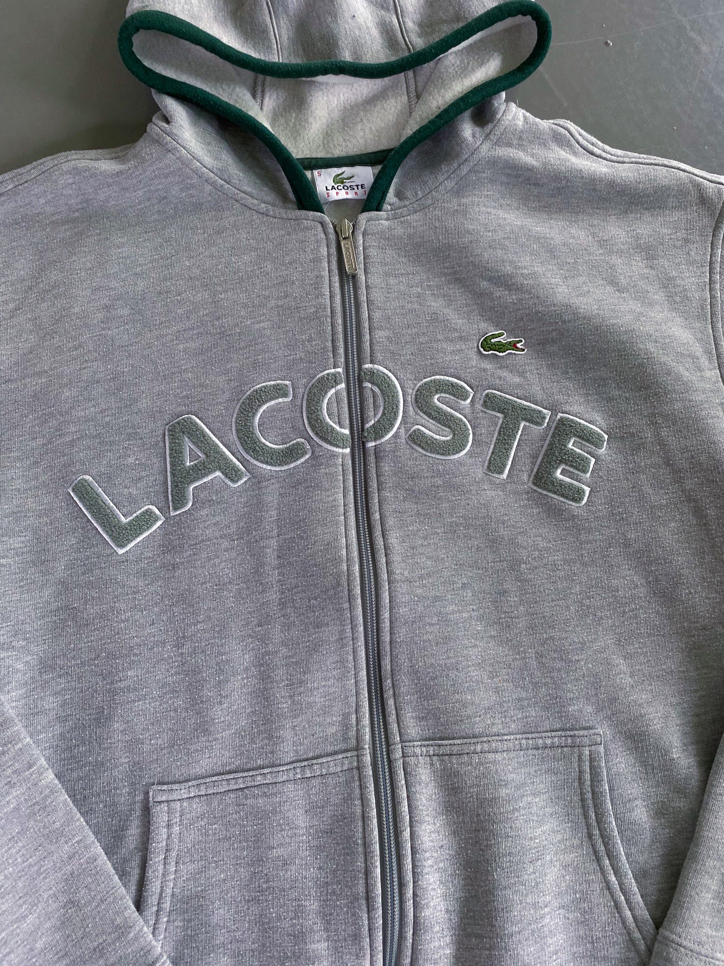 Lacoste Vintage Sweatjacke | L