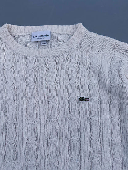 Lacoste Vintage *Cabkle Knit* Pullover | M