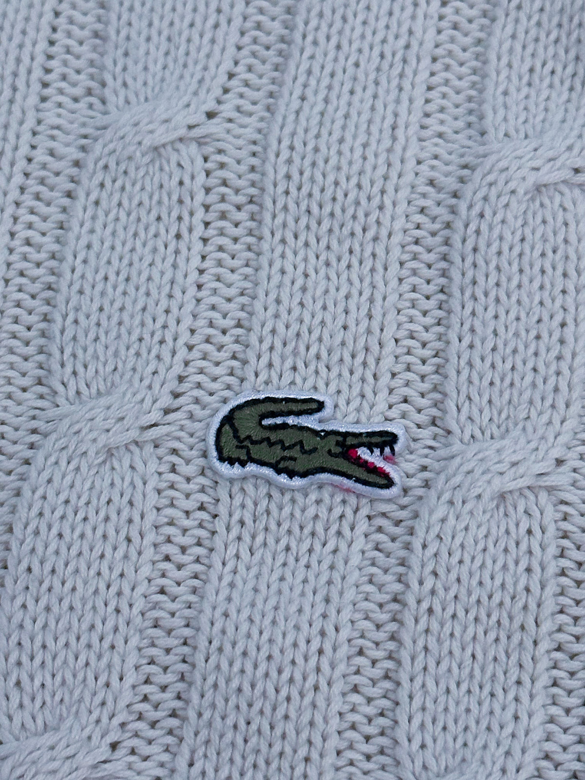 Lacoste Vintage *Cabkle Knit* Pullover | M