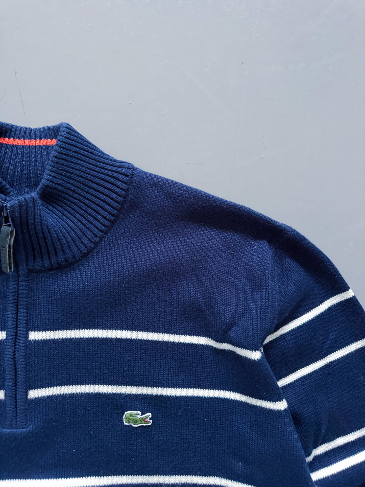 Lacoste Vintage Strickjacke | XL