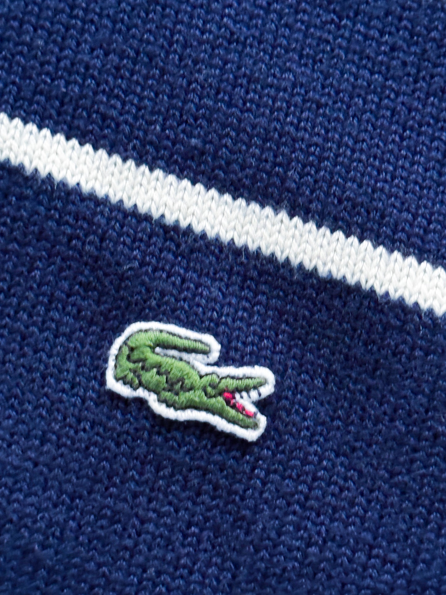 Lacoste Vintage Strickjacke | XL