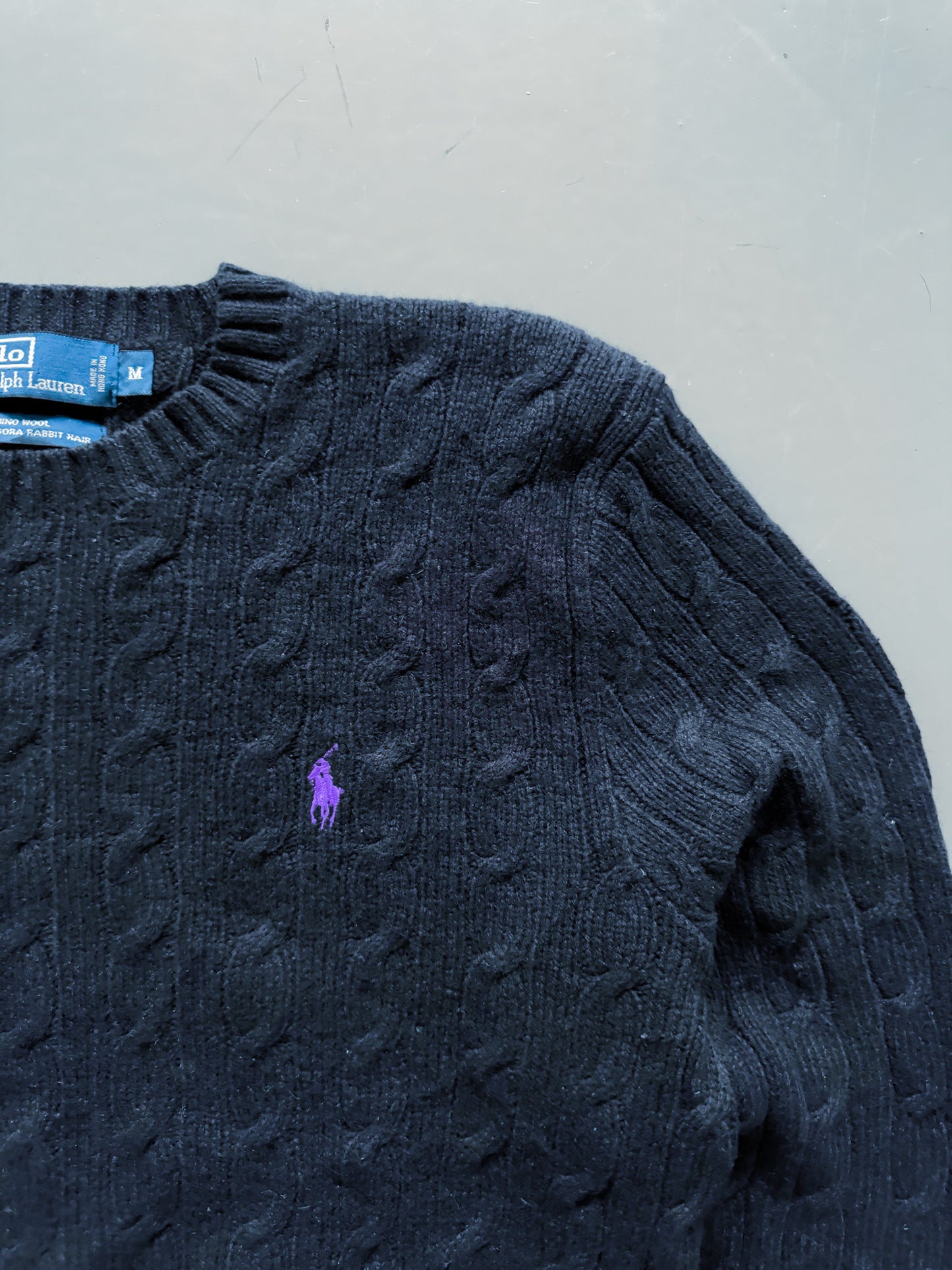Polo Ralph Lauren Vintage *CABLE KNIT* Pullover | M