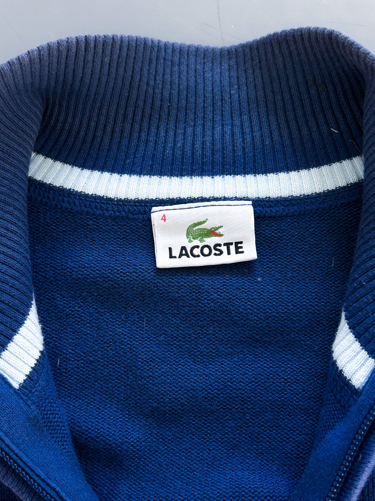 Lacoste Vintage Strickjacke | M