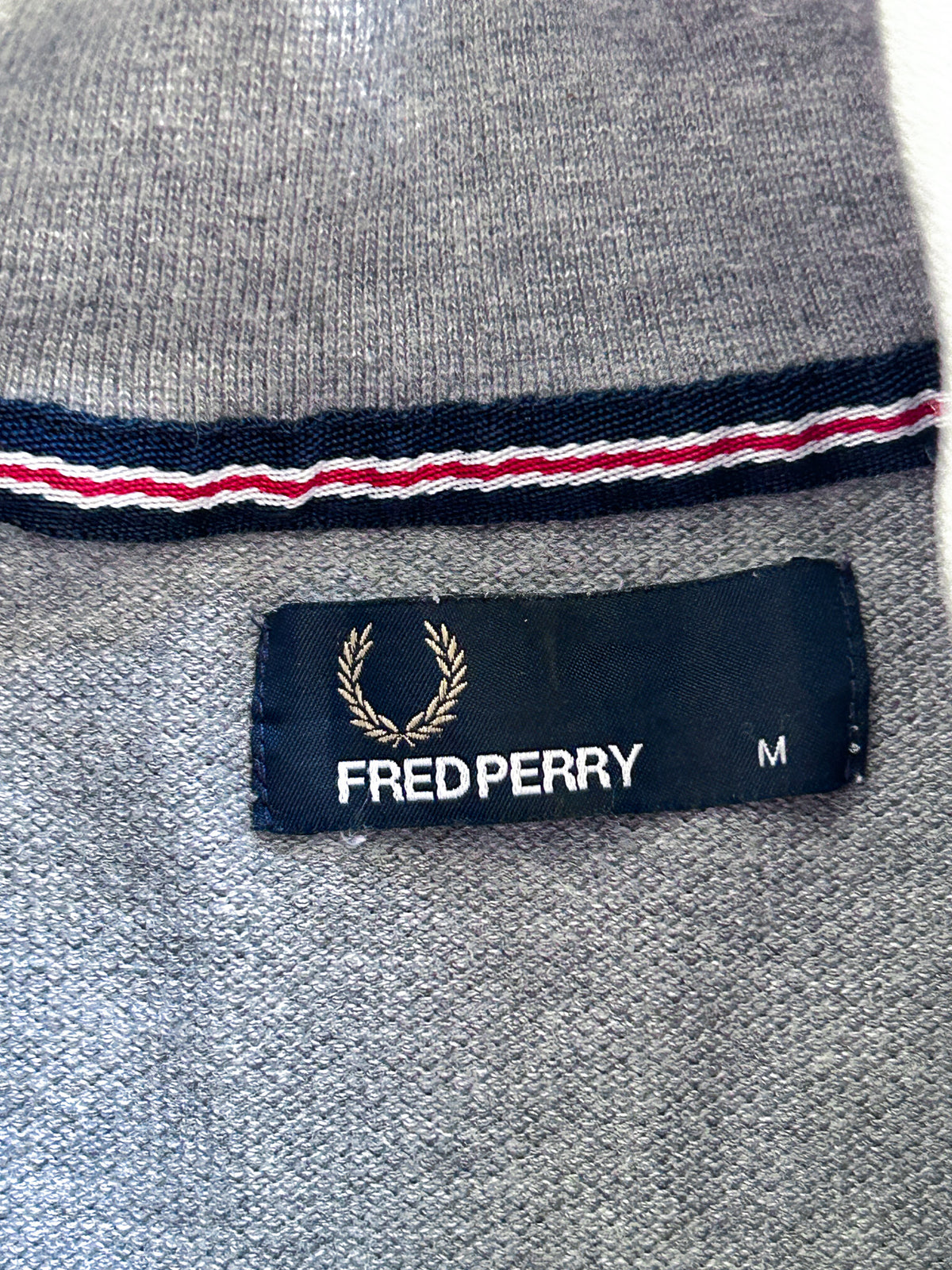 Fred Perry Vintage Strickjacke | M