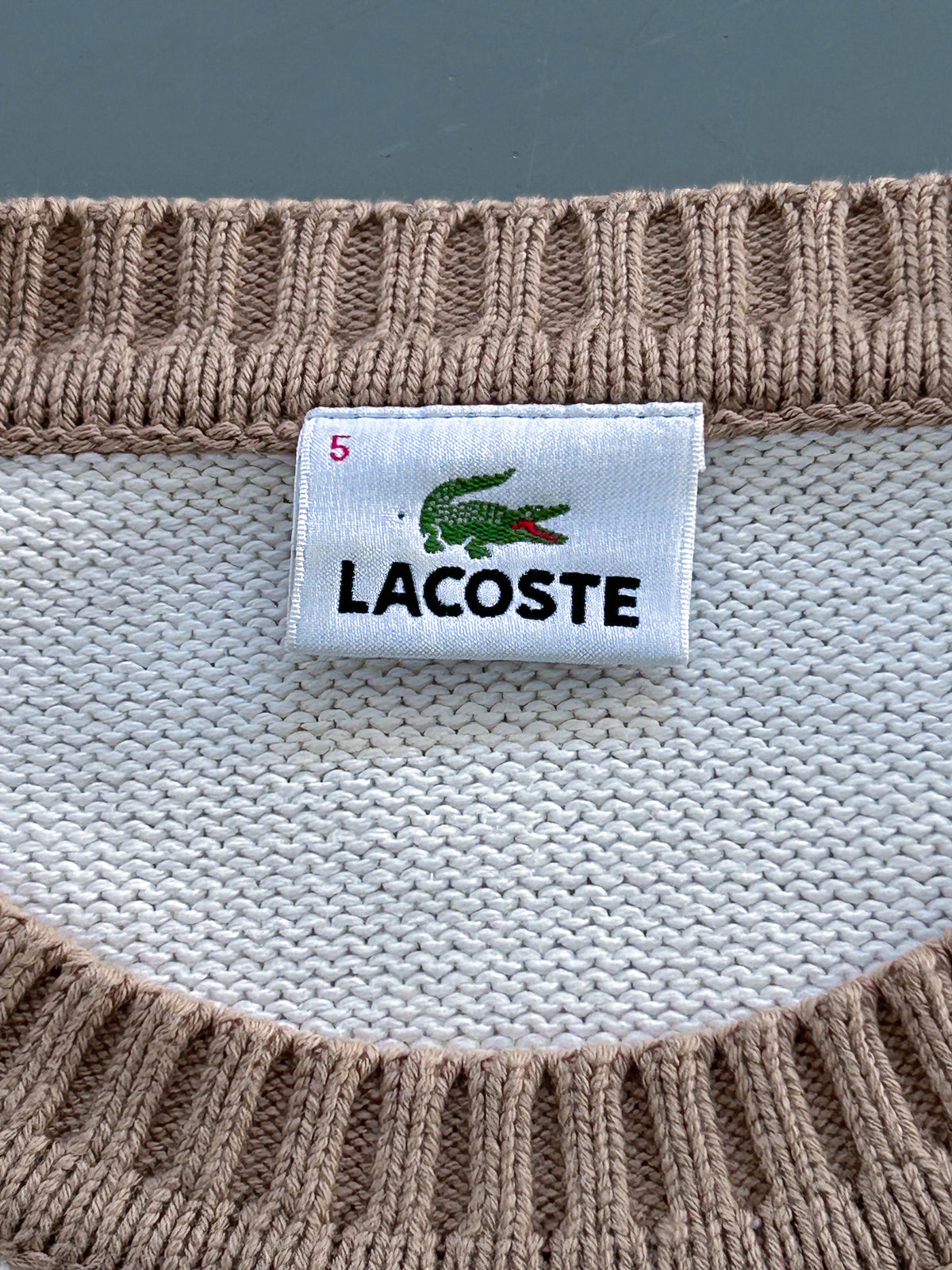 Lacoste Vintage *PREMIUM* Pullover | L