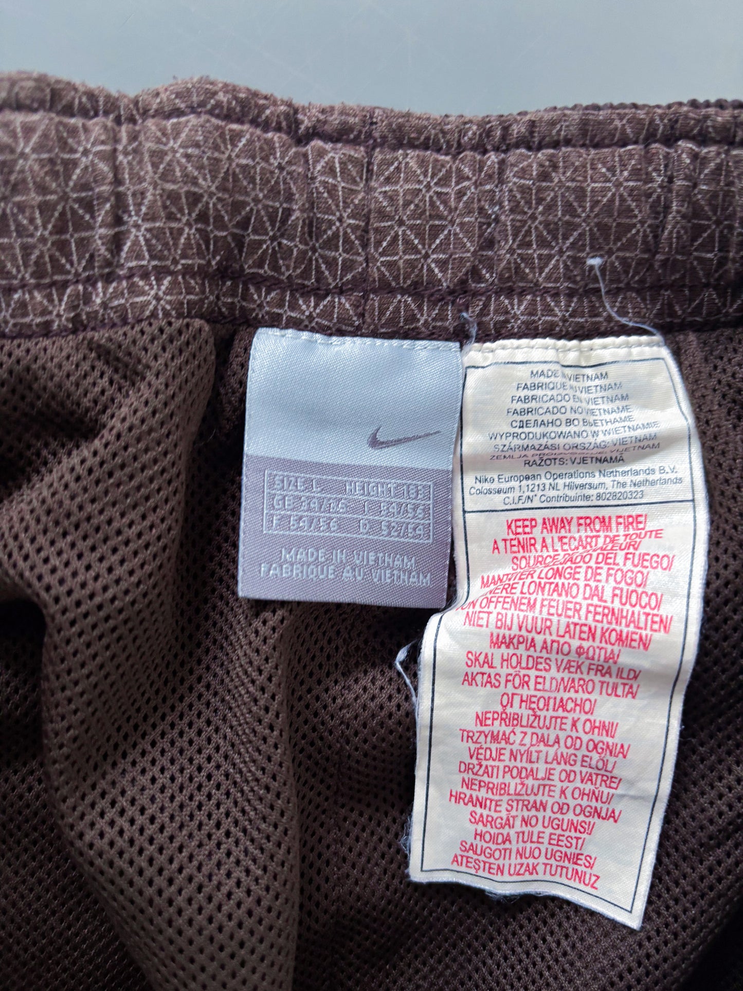 Nike Vintage *BROWN* Trackpants | L