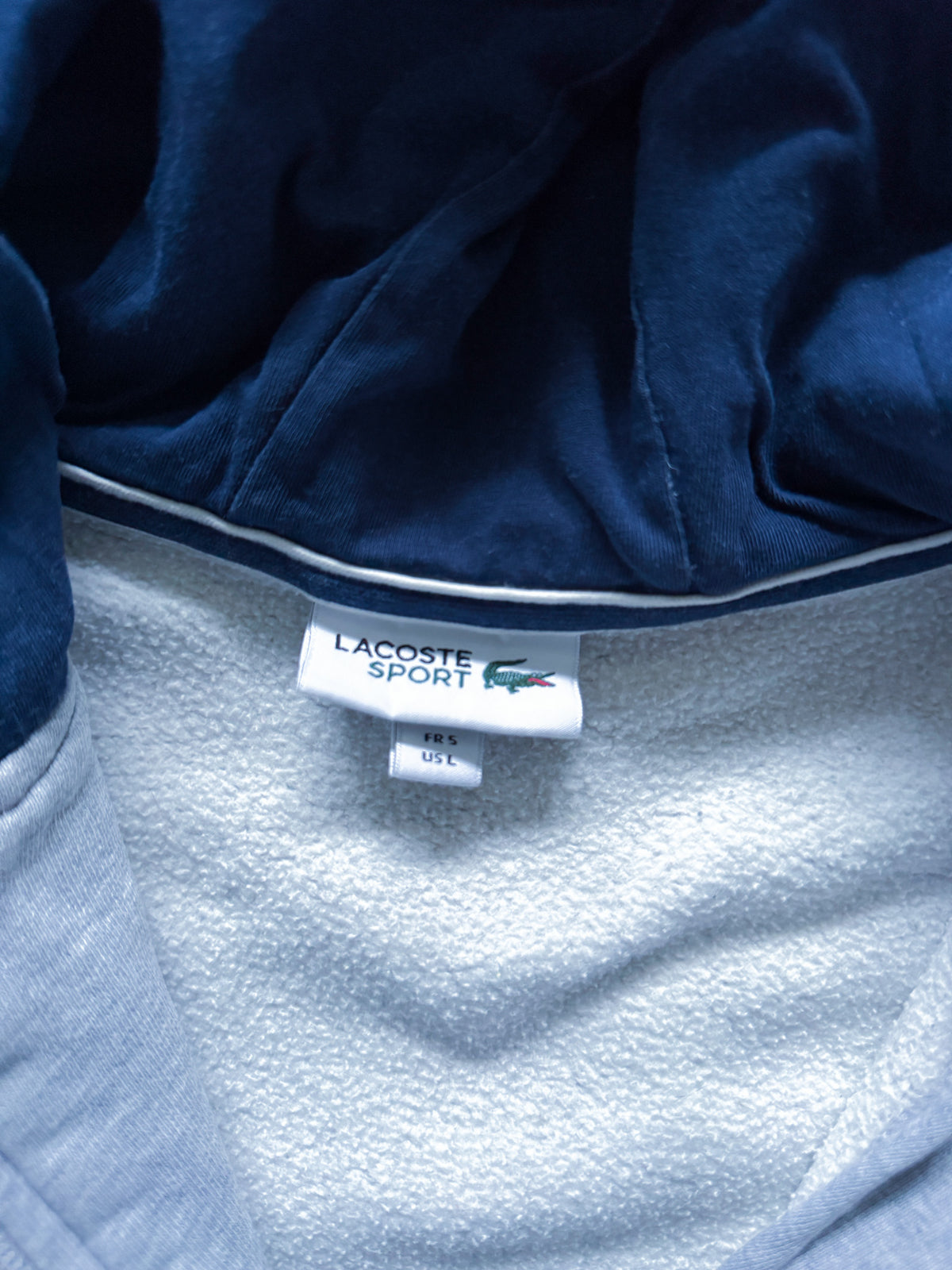Lacoste Vintage Sweatjacke | L