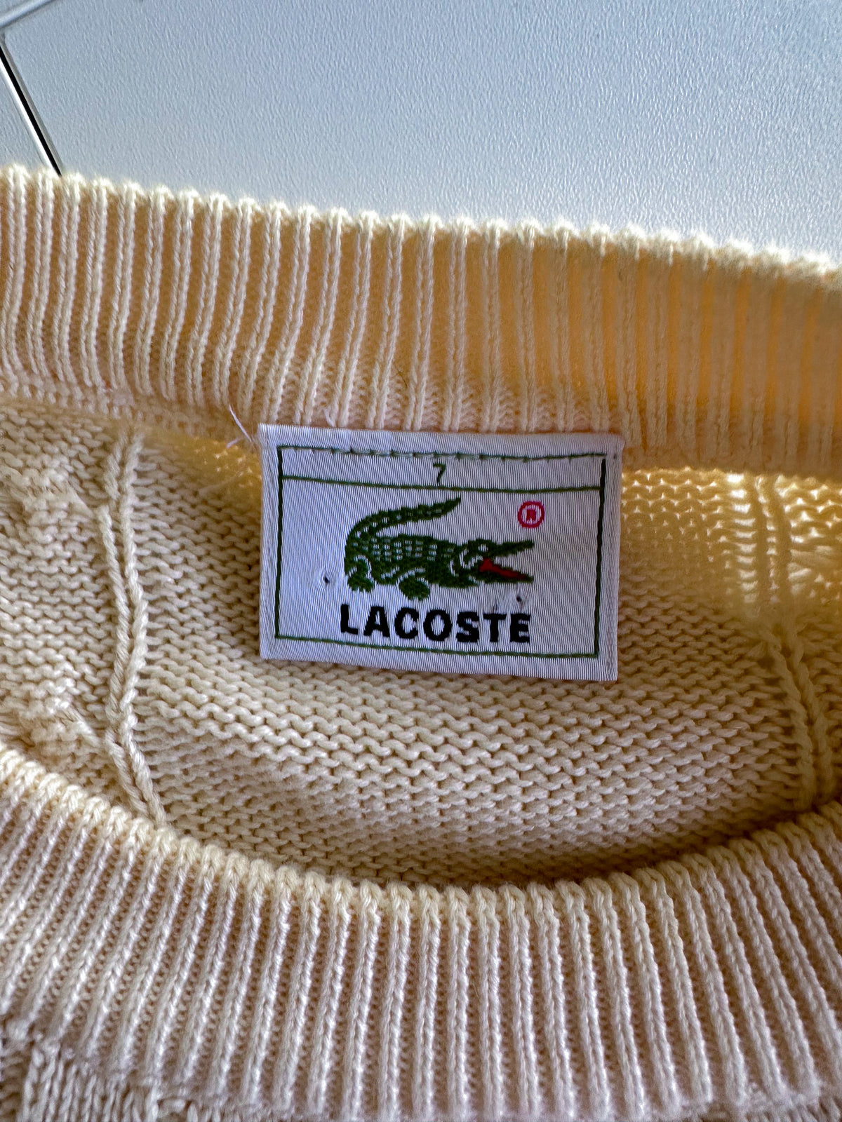 Lacoste Vintage Pullover | XL