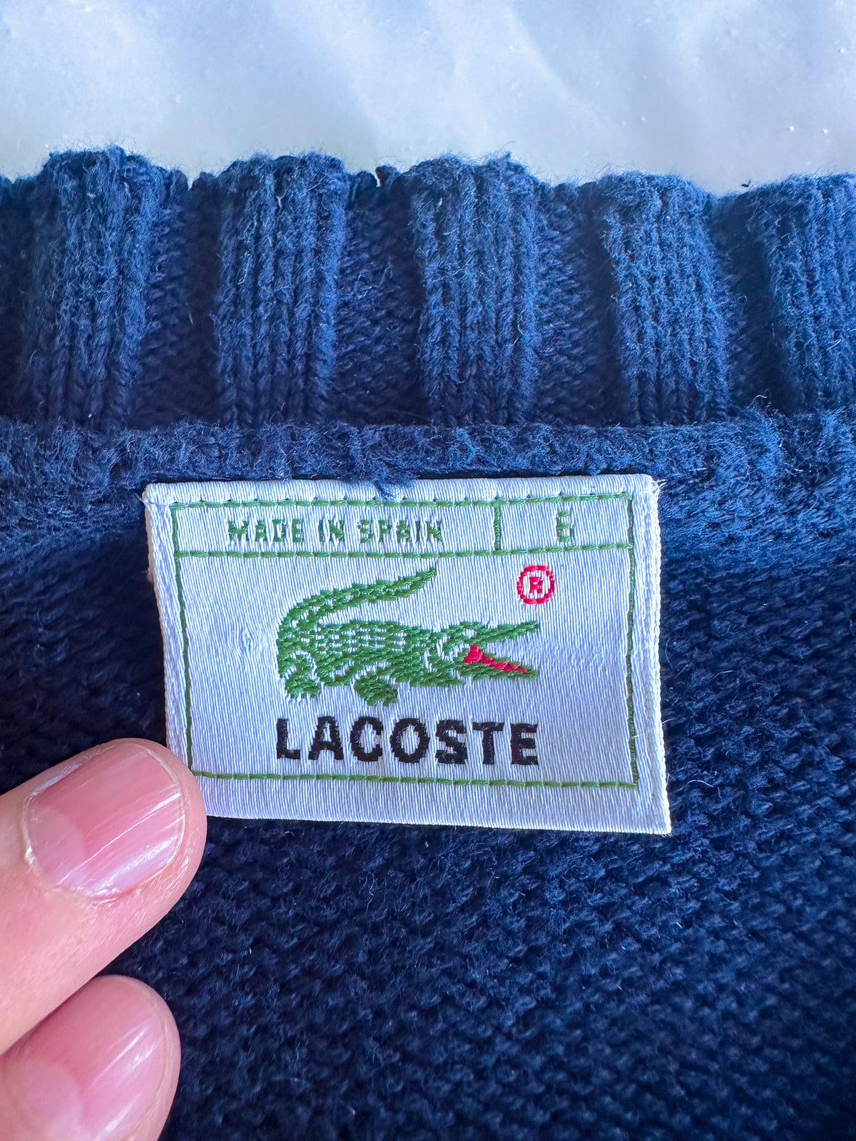 Lacoste Vintage Pullover | L