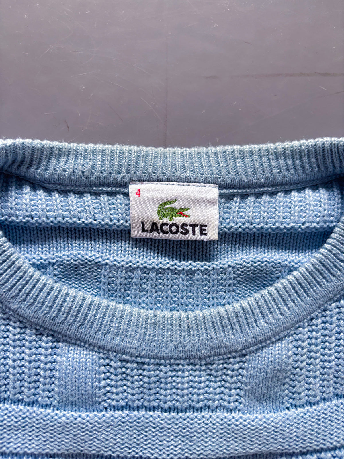 Lacoste Vintage *PREMIUM* Pullover | M