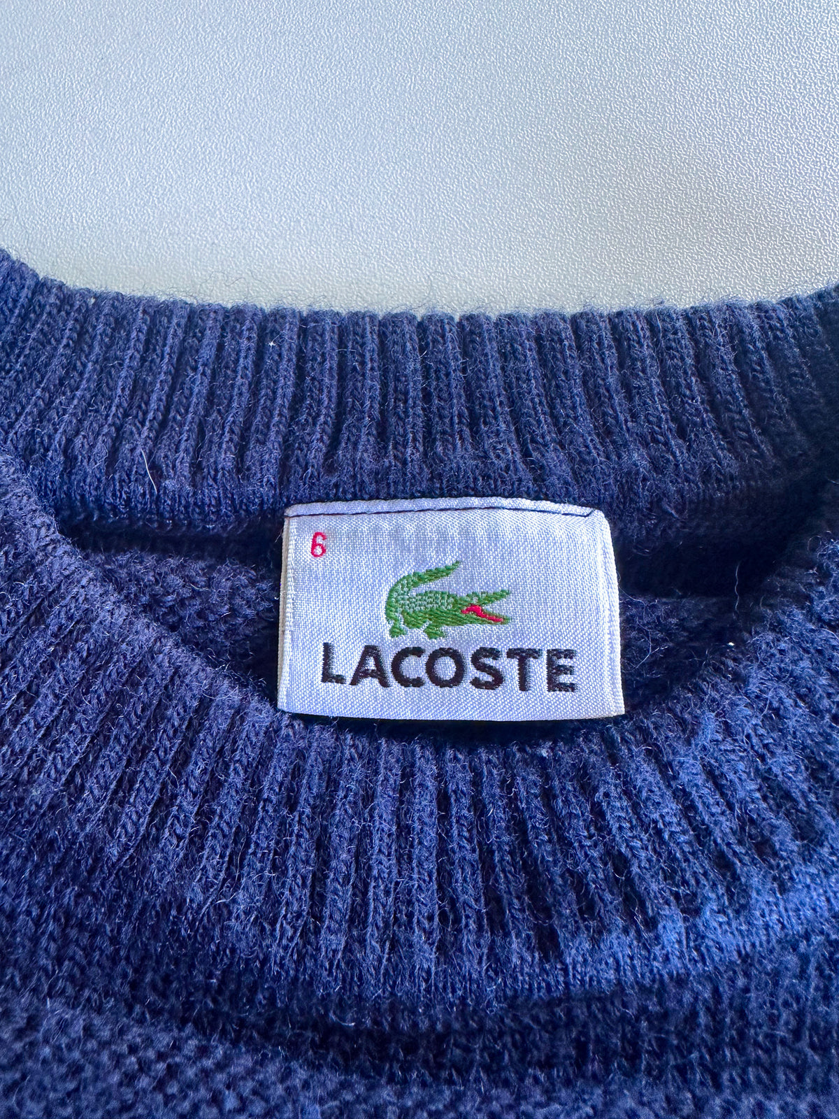 Lacoste Vintage Pullover | L