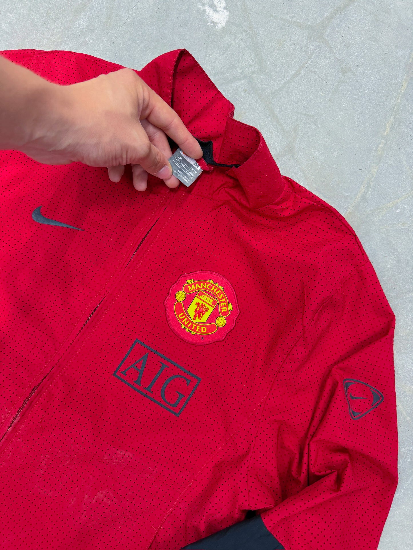 Vintage Nike x Manchester United Trackjacket | M