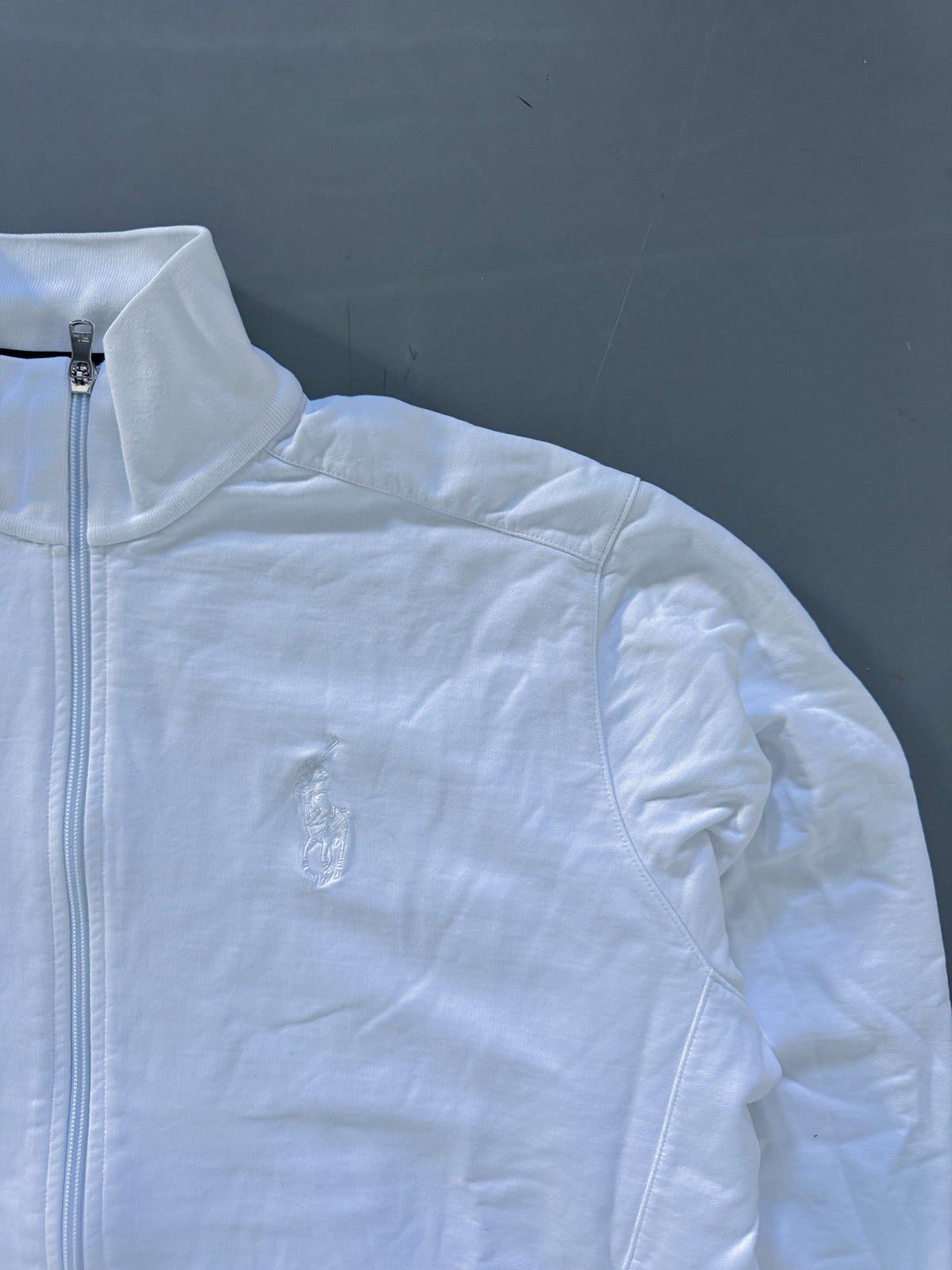 Polo Ralph Lauren Vintage *All White* Strickjacke | S