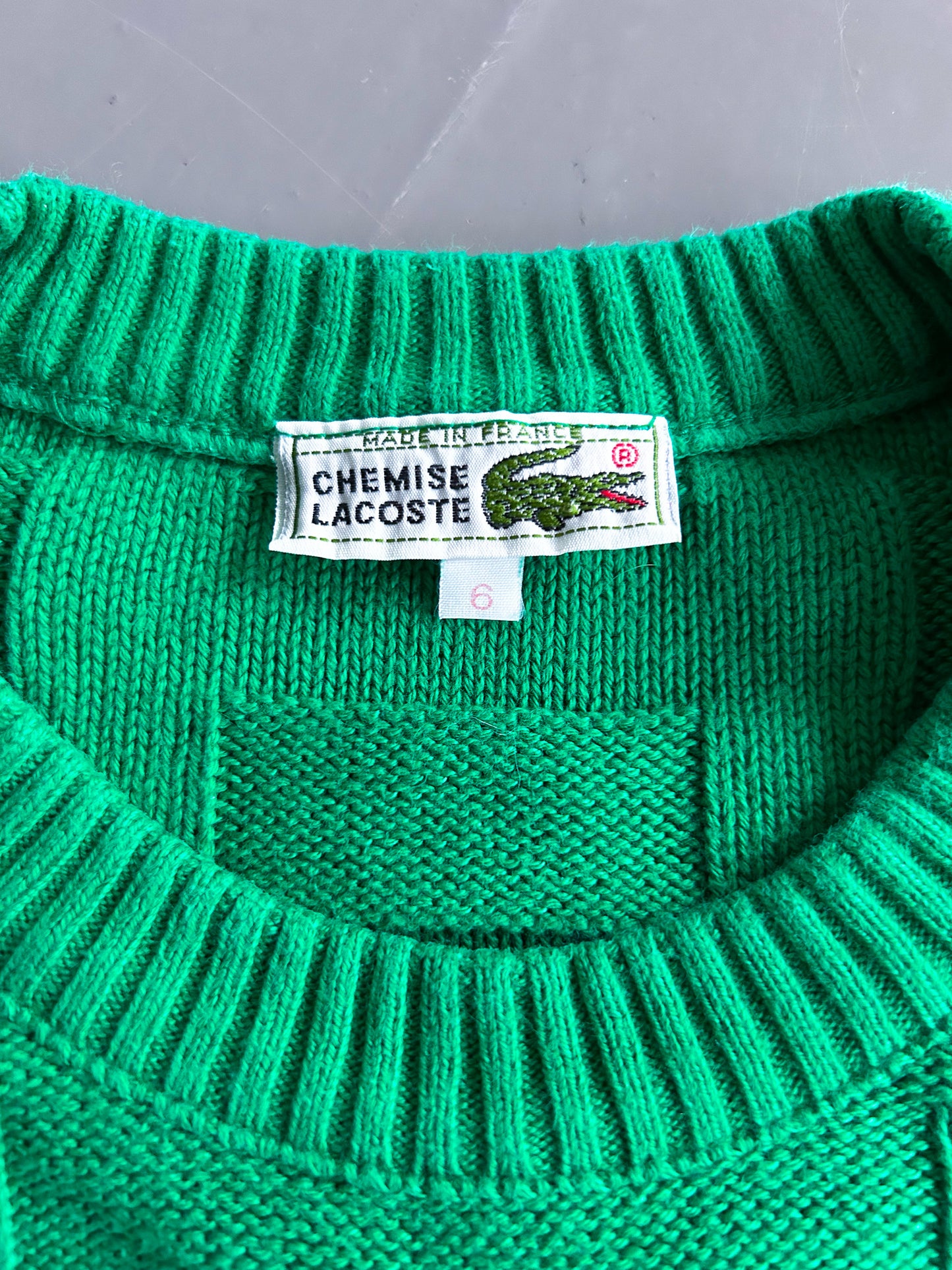 Lacoste Vintage *PREMIUM* Pullover | L