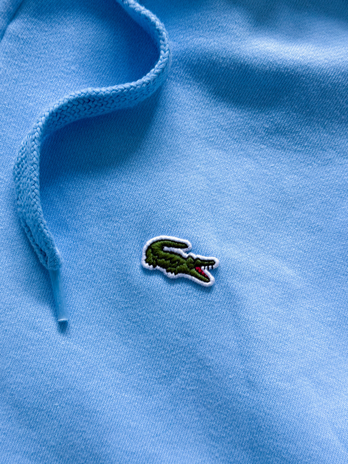 Lacoste Vintage *BABYBLUE* Sweatjacke | L
